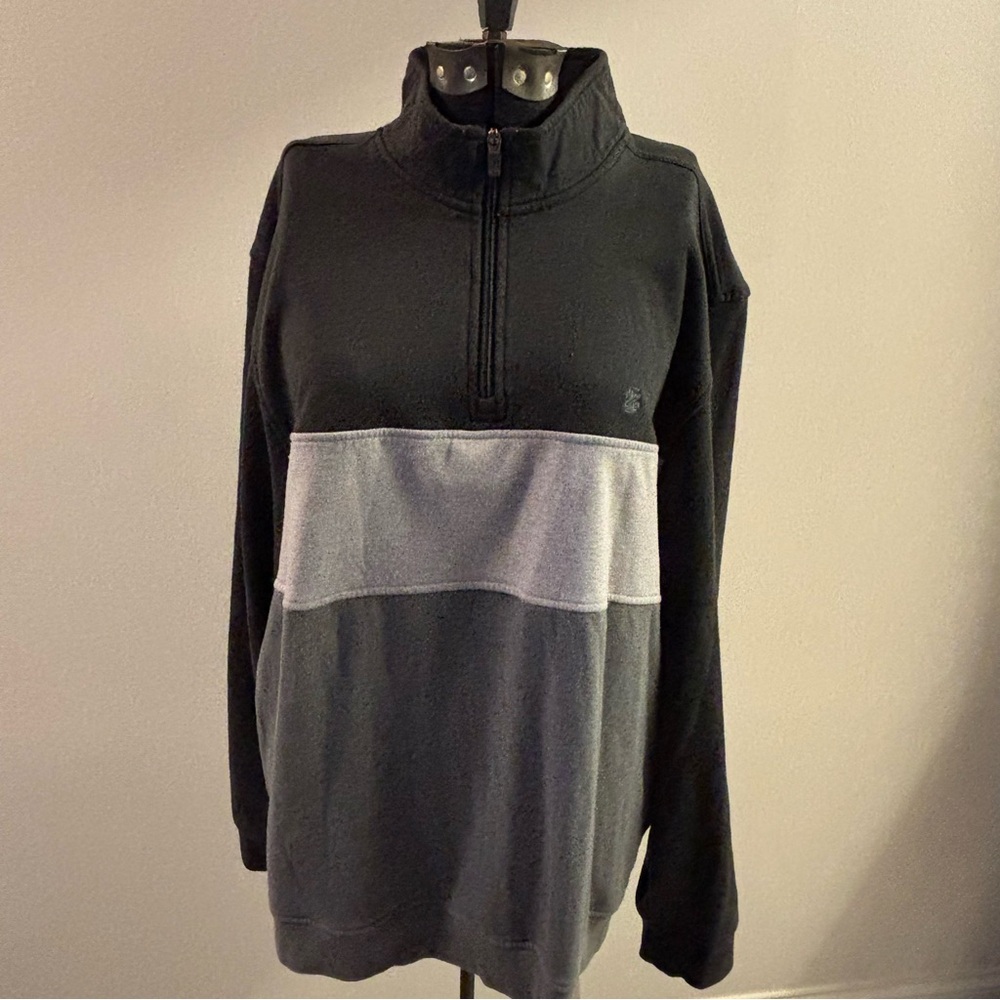 🐊IZOD🐊 Color Block Quarter-Zip Pullover